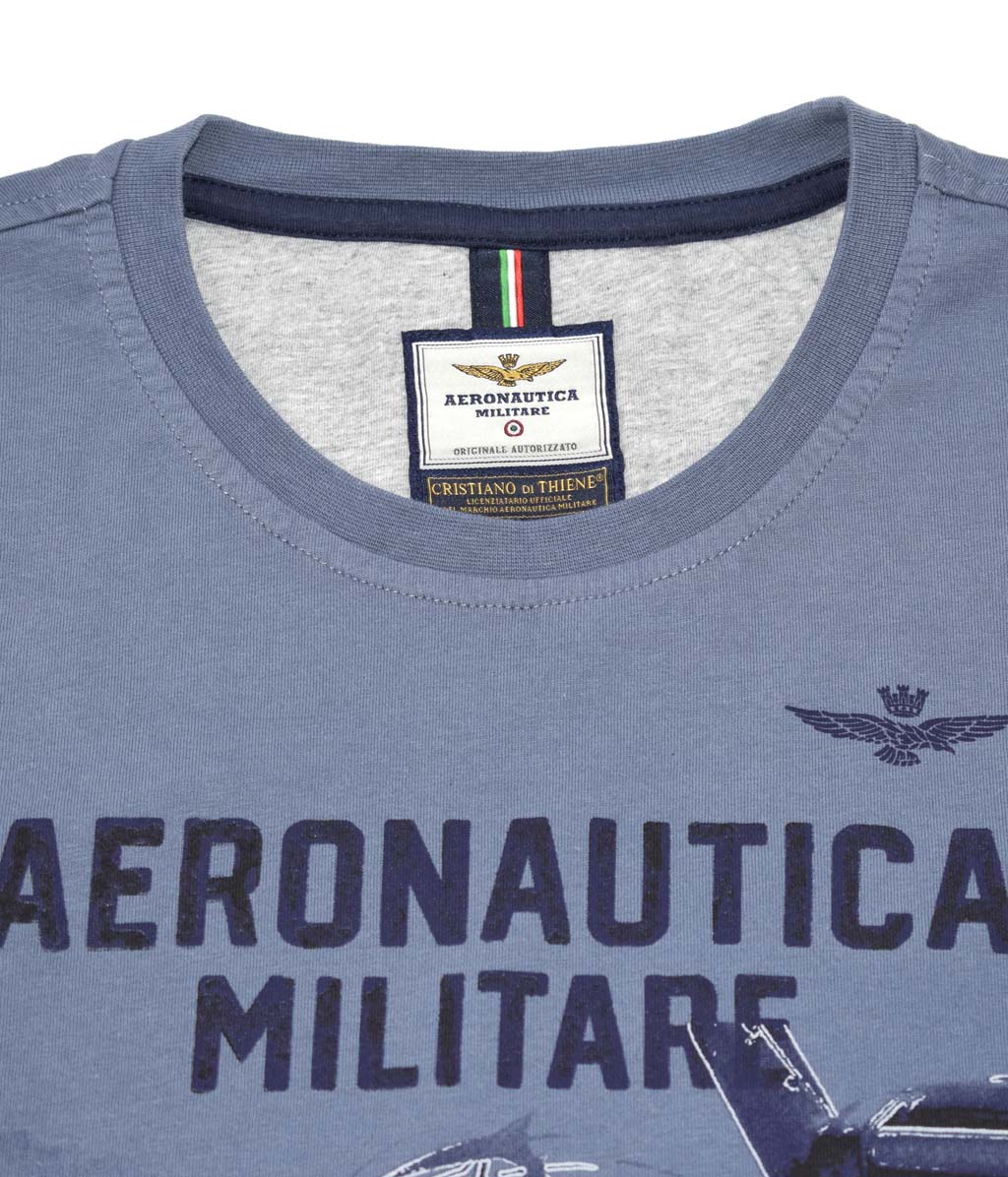 Футболка AERONAUTICA MILITARE FW 20/21/TR azul (TS 1781) 