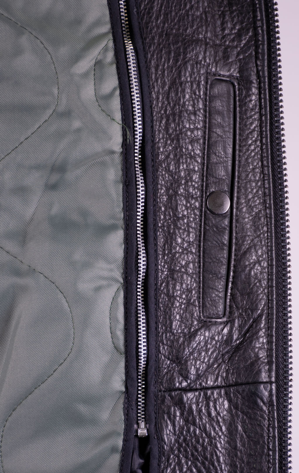 Куртка-пилот COCKPIT B-15 Slim Fit кожа SLIM FIT black (Z27H02) 