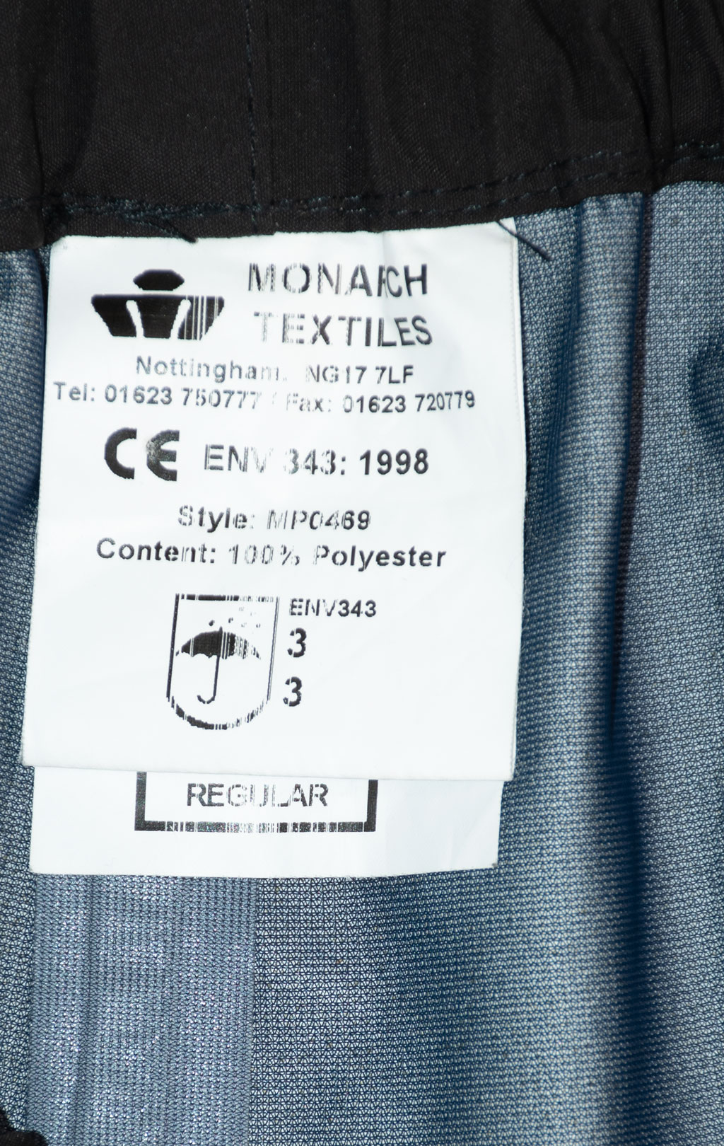 Брюки непромокаемые Gore-Tex Gore-Tex black б/у Англия