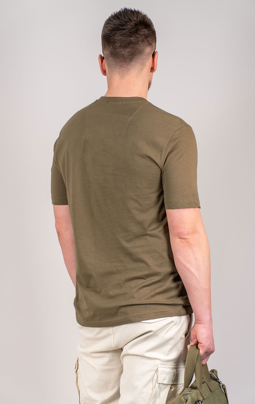 Футболка AERONAUTICA MILITARE SS 25 m/BD military olive (TS 2406) 