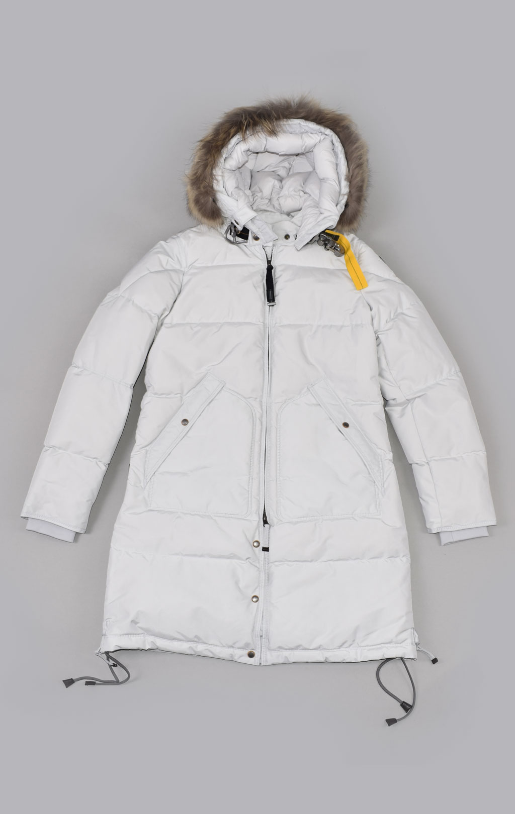 Женская куртка-пуховик PARAJUMPERS LONG BEAR FW 21/22 mist white 