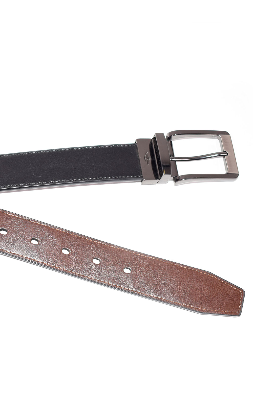 Ремень DOCKERS кожа двусторонний black/brown 