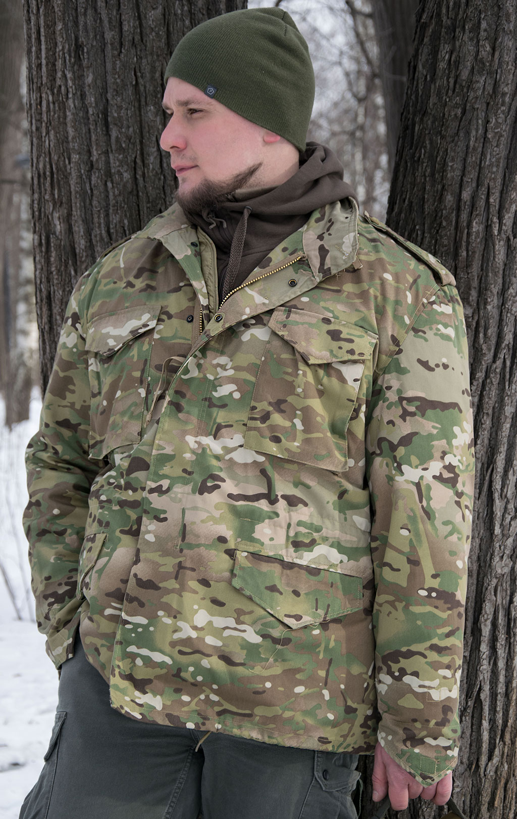 Куртка Mil-Tec CLASSIC M-65 с подстёжкой multicam 