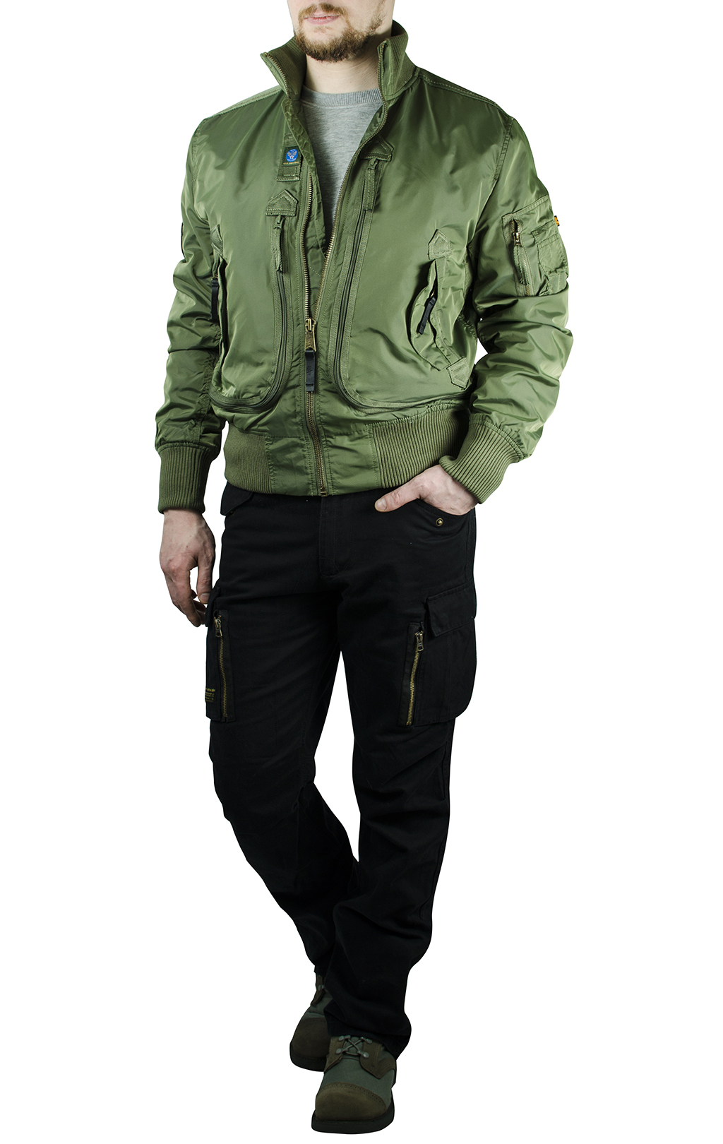 Ветровка ALPHA INDUSTRIES PROP sage green 