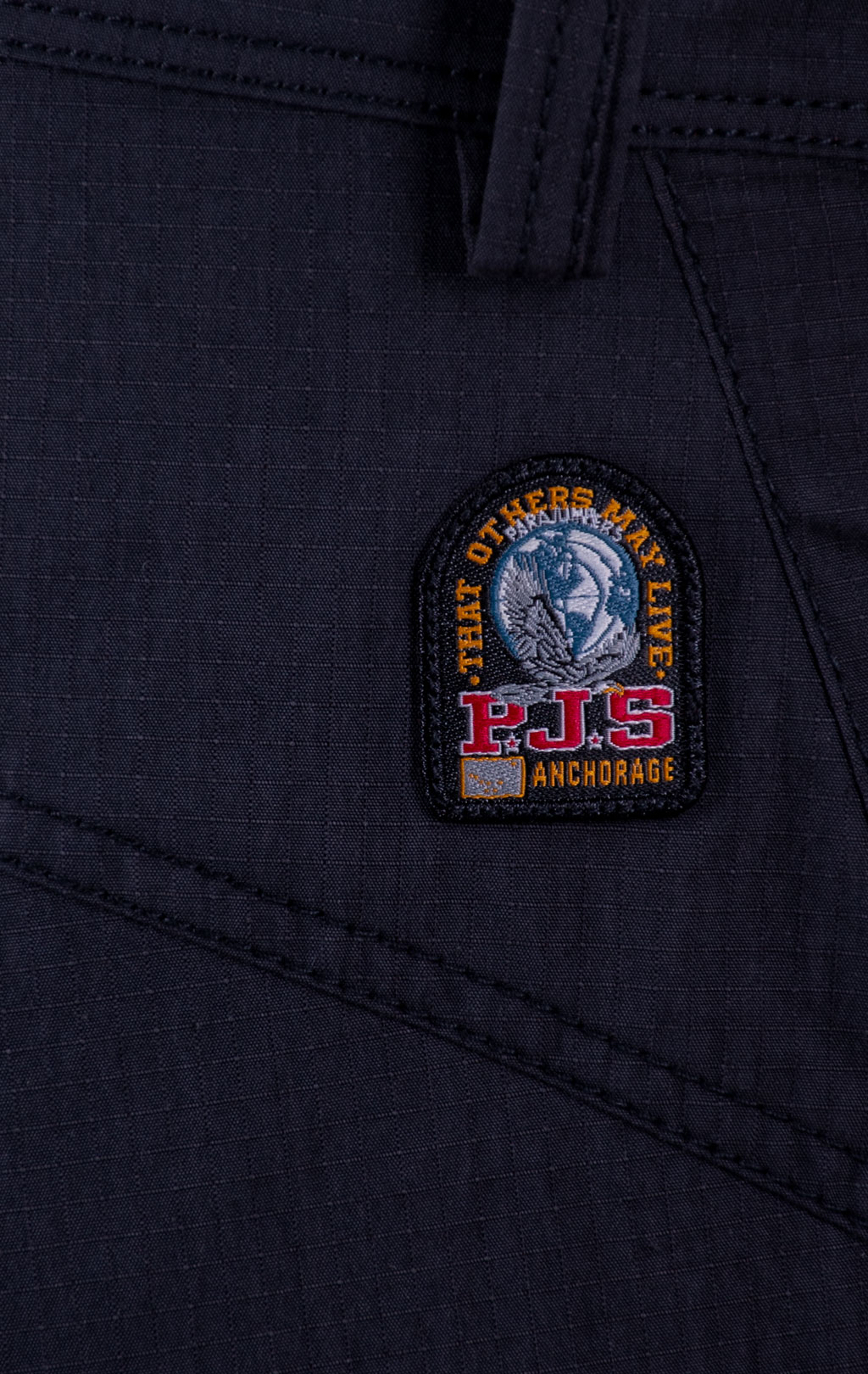 Брюки-карго PARAJUMPERS STOW SS 26 black 