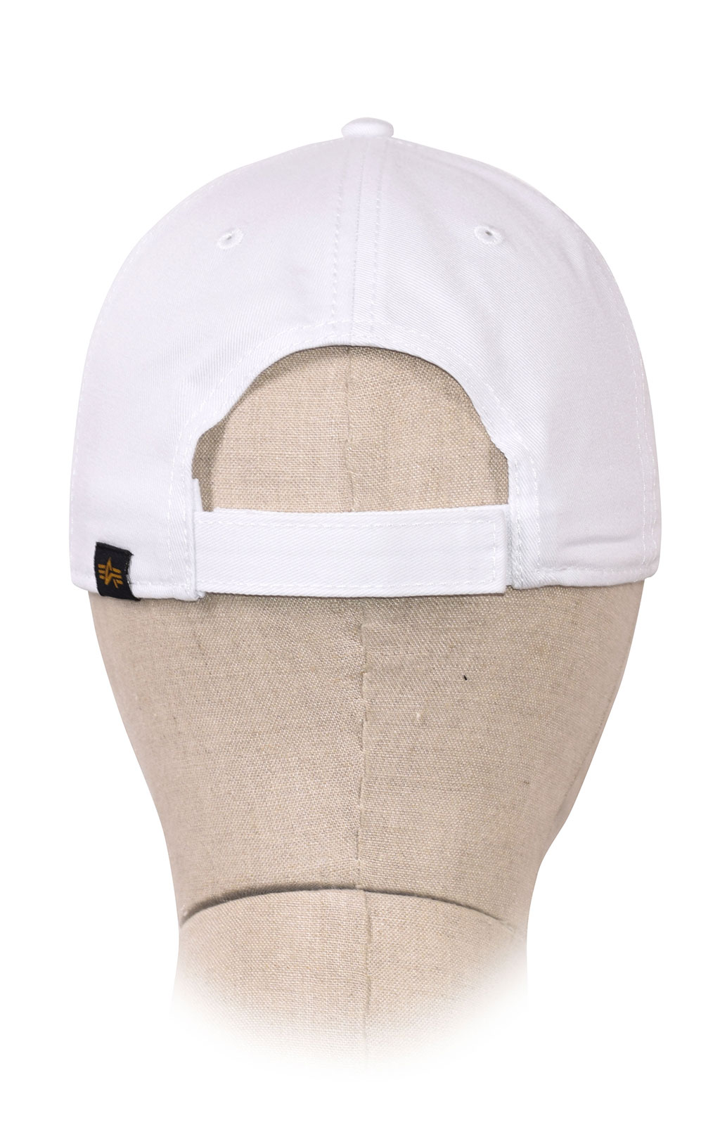 Бейсболка ALPHA INDUSTRIES VELCRO CAP white 