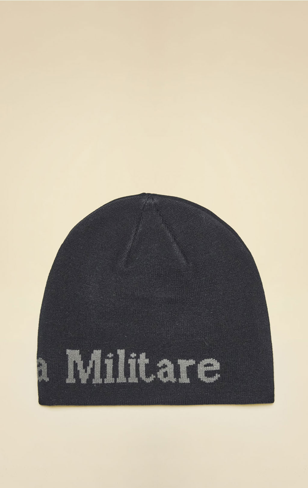 Шапка вязаная AERONAUTICA MILITARE FW 26/27/CN jet black (CU 0093) 