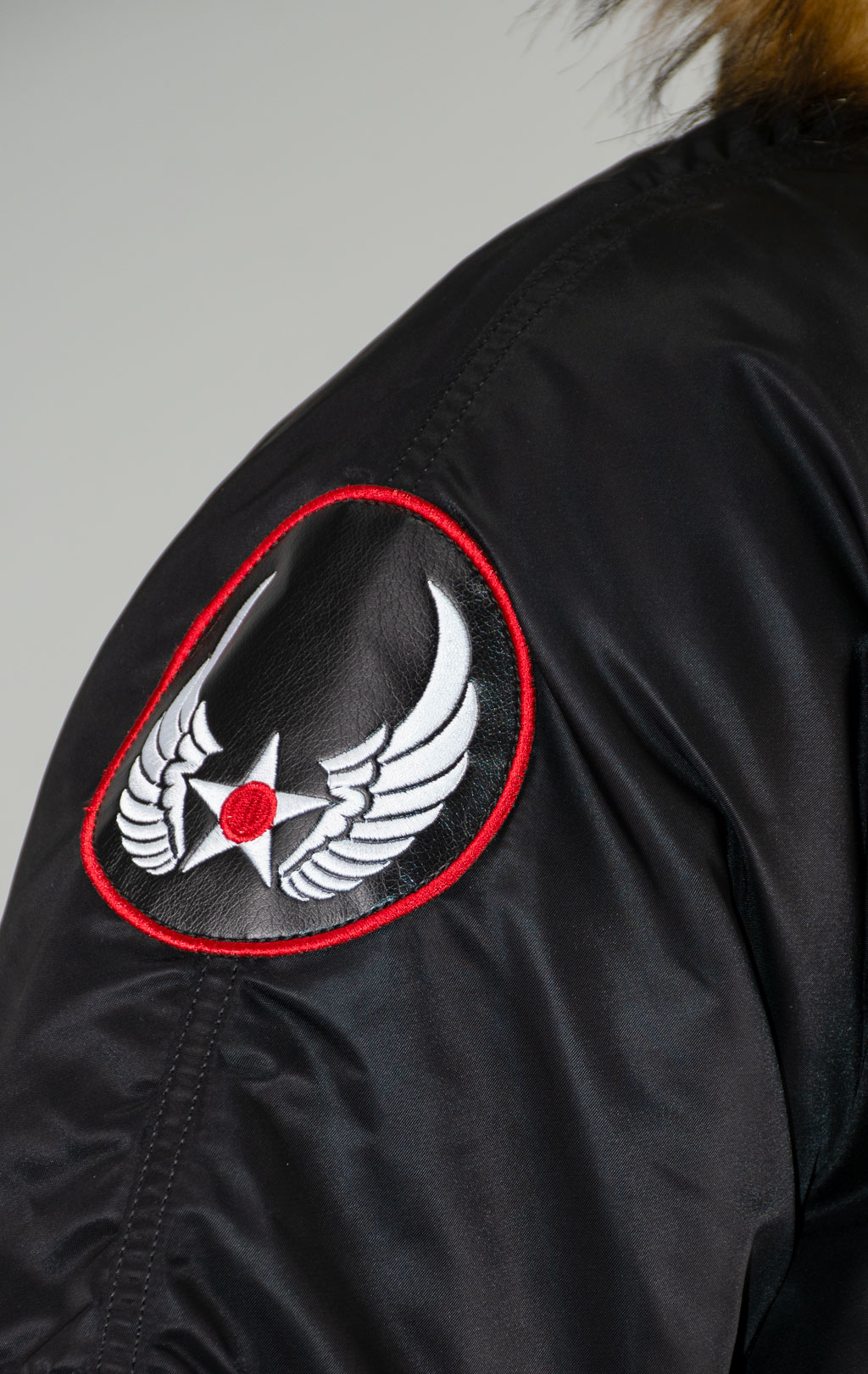 Аляска ALPHA INDUSTRIES AIRBORNE N-3B black 