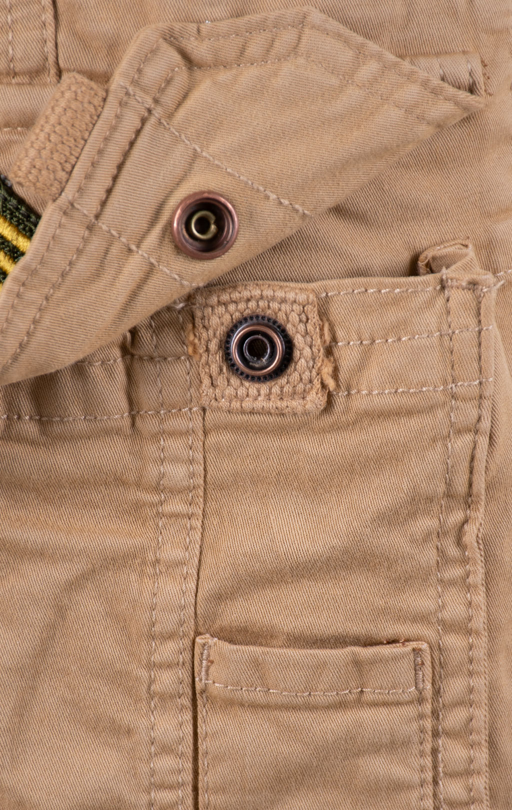 Шорты карго ALPHA INDUSTRIES CREW SHORT PATCH sand 
