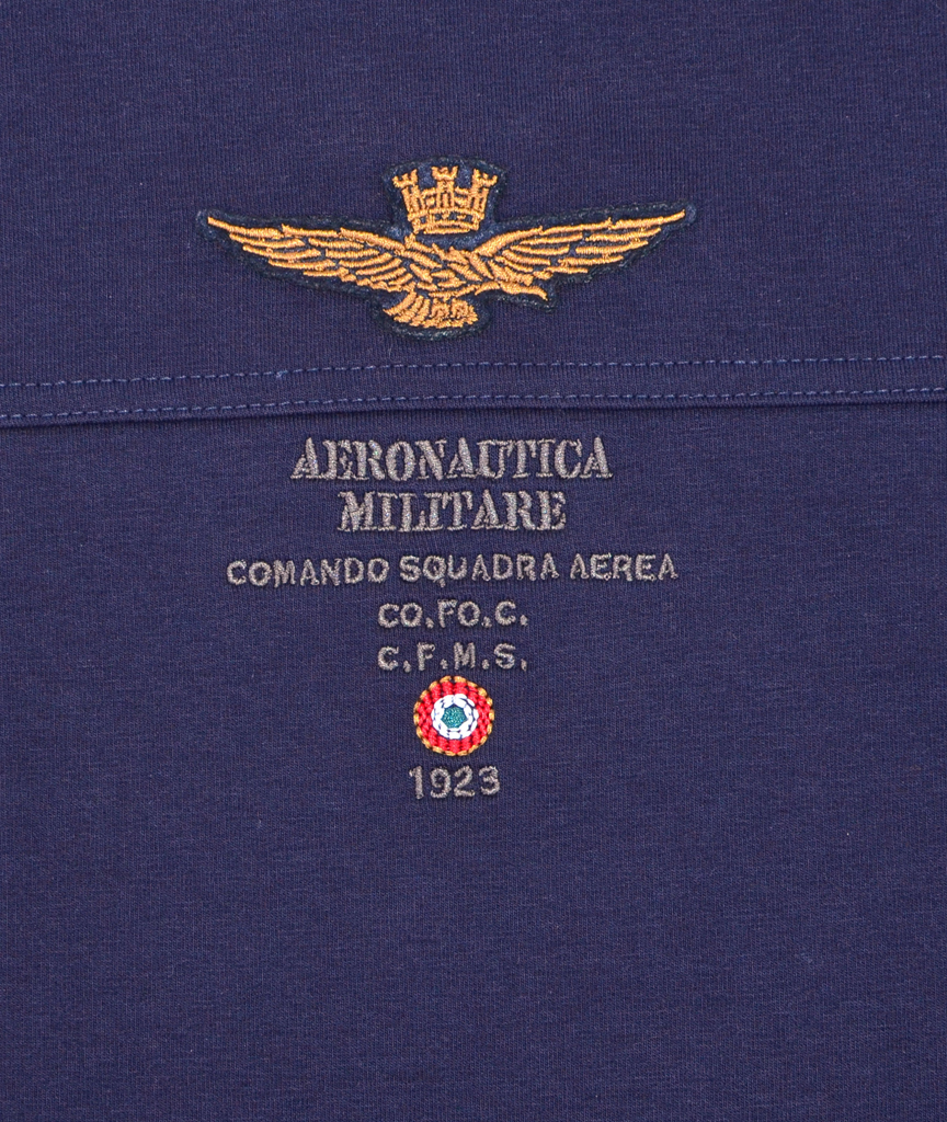 Толстовка AERONAUTICA MILITARE blue navy (FE 1189) 