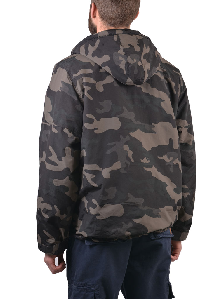 Анорак BRANDIT Windbreaker dark camo 