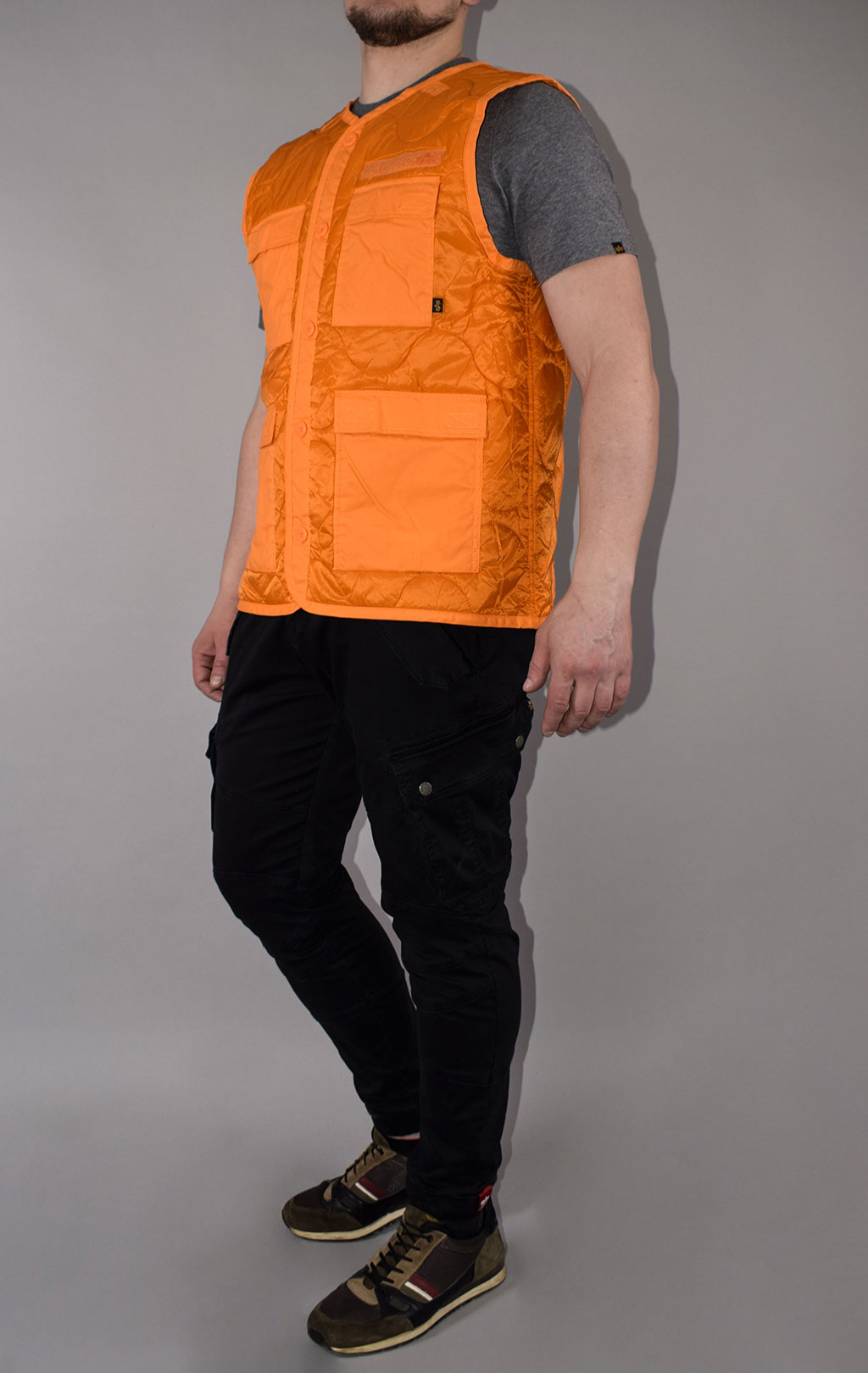 Куртка-жилет ALPHA INDUSTRIES ALS UTILITY VEST FW 21 m emergency orange 