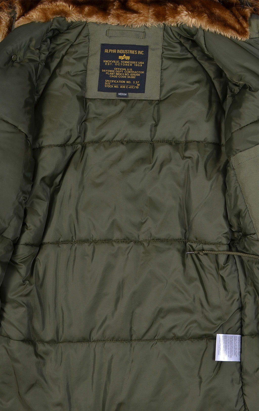 Аляска ALPHA INDUSTRIES EXPLORER big size dark green 