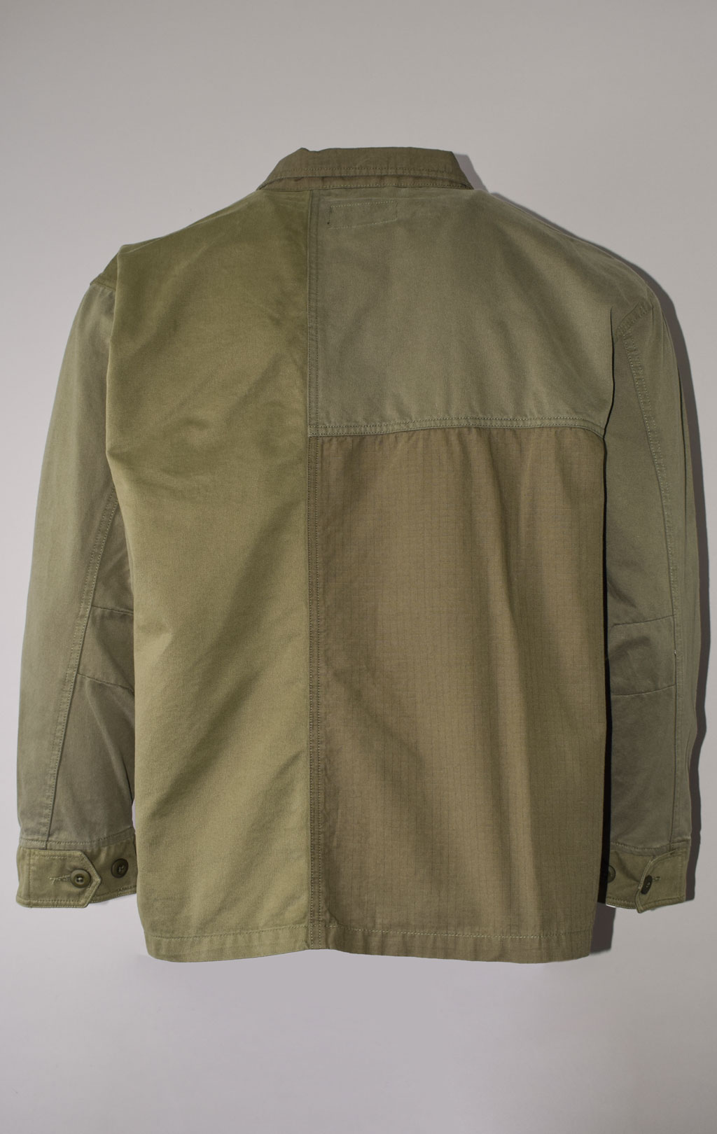 Ветровка ALPHA INDUSTRIES MIXED MEDIA SHIRT JACKET SS 23 m OG-107 green 