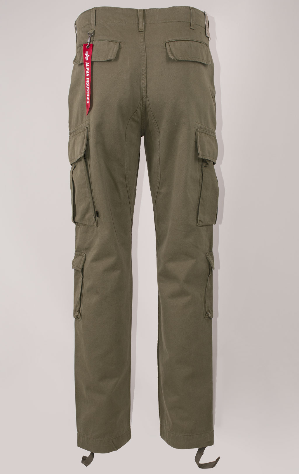 Брюки-карго ALPHA INDUSTRIES ACU PANT плотные SS 25 m OG-107 green 