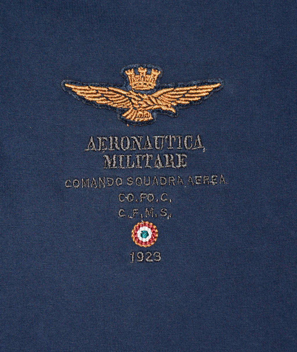 Поло-лонгслив AERONAUTICA MILITARE blue navy (PO 1267) 