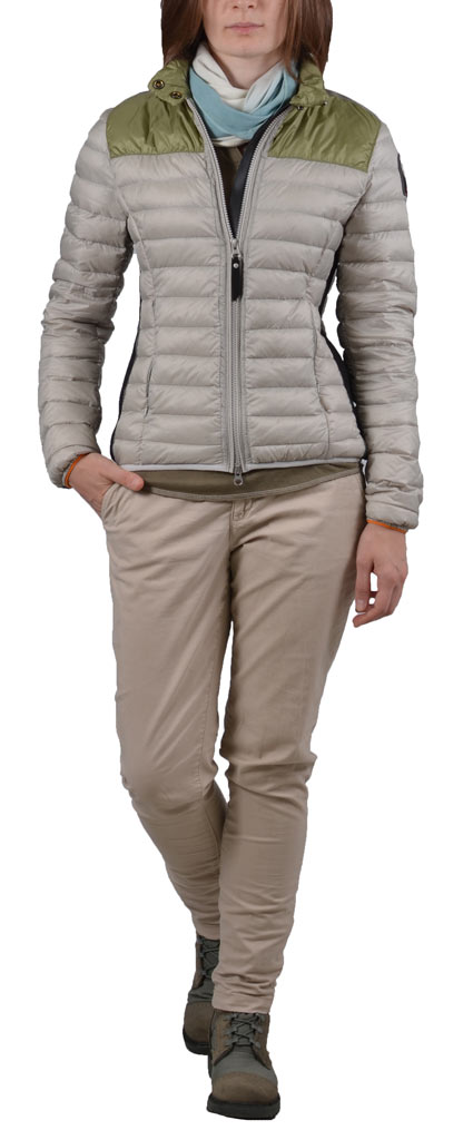 Женская куртка лёгкая PARAJUMPERS KOCHI silver green 