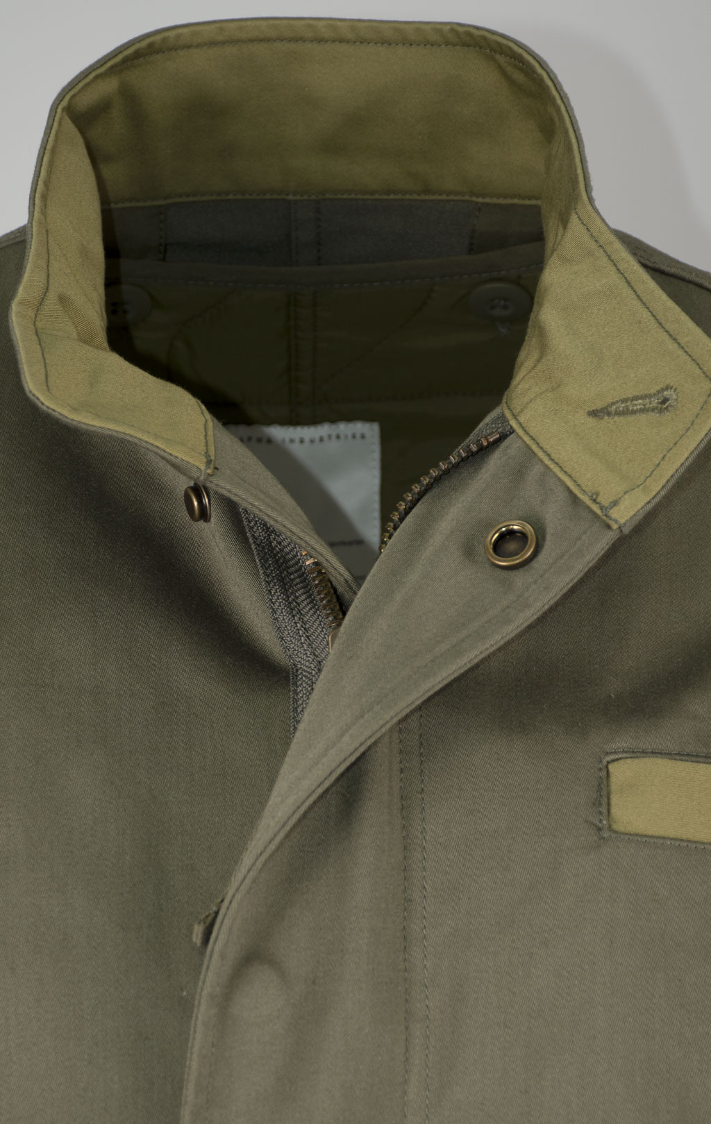 Куртка ALPHA INDUSTRIES LONG LINER M-65 FW 24/25 OG-107 green 