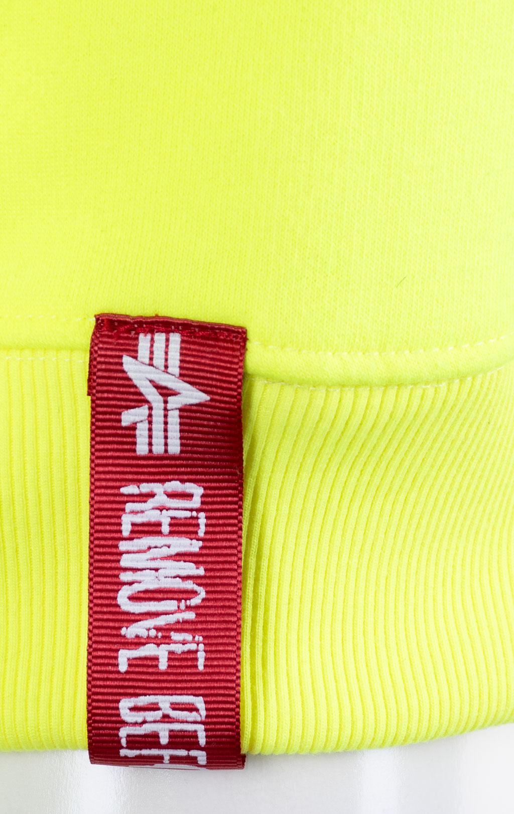 Свитшот ALPHA INDUSTRIES BASIC SWEATER neon/yellow 