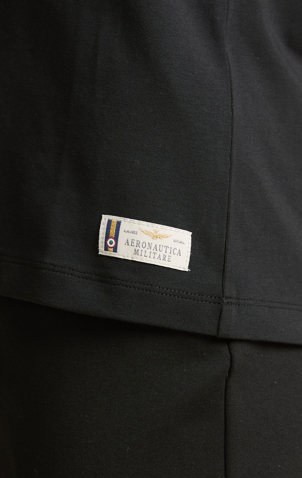 Женская футболка AERONAUTICA MILITARE FW 25/26/TR nero (TS 2461) 