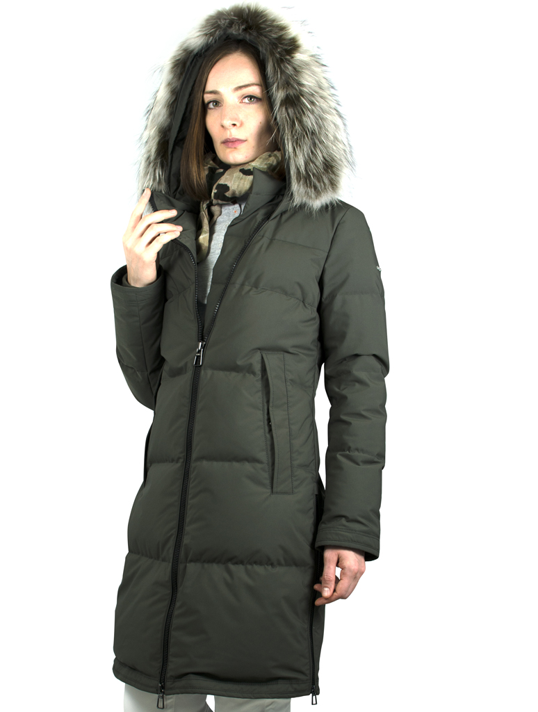Женская куртка-пуховик DUNO UNIX (perugia) green (016) 