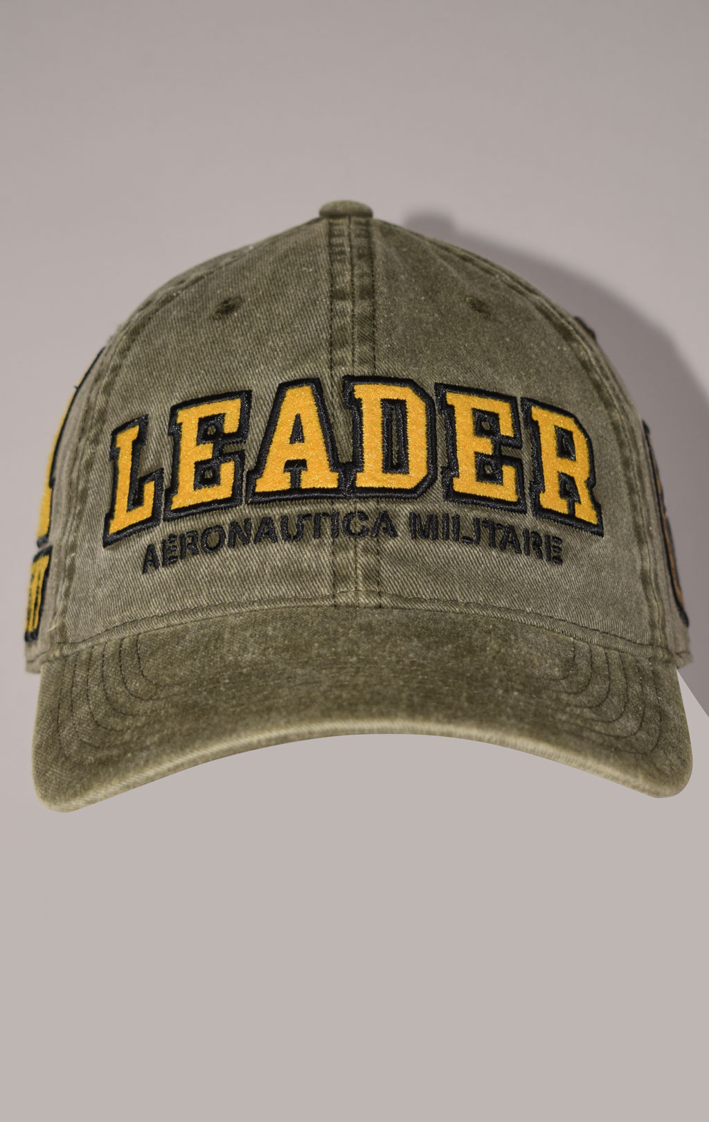 Бейсболка AERONAUTICA MILITARE FW 22/23/CN verde militare (HA 1117)