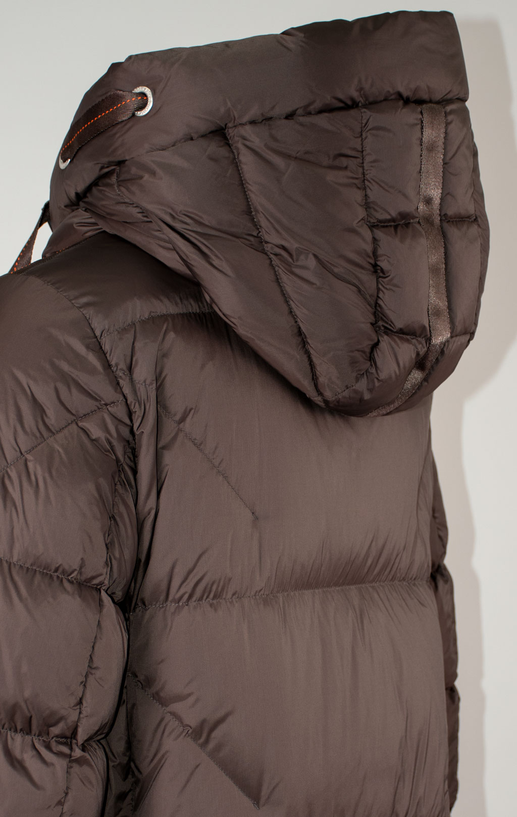 Женское пальто пуховое PARAJUMPERS LEONIE FW 25/26 earth brown 