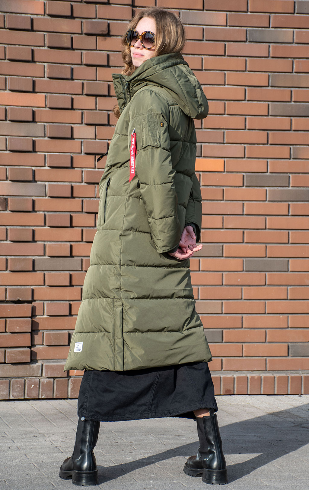 Женская куртка-парка ALPHA INDUSTRIES SIERRA GEN-II PARKA FW 24/25 OG-107 green 
