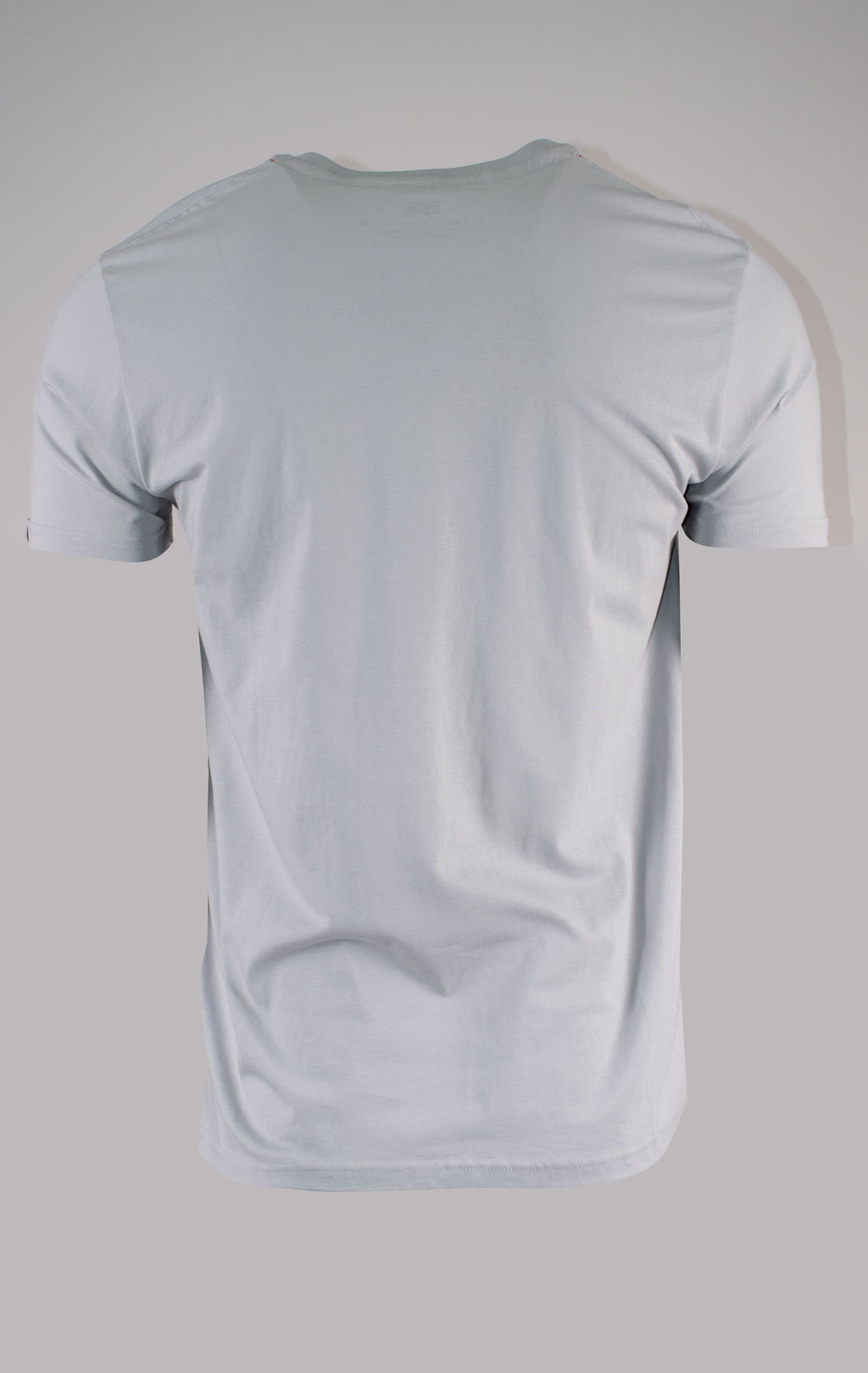Футболка ALPHA INDUSTRIES ALPHA LABEL T pastel grey 