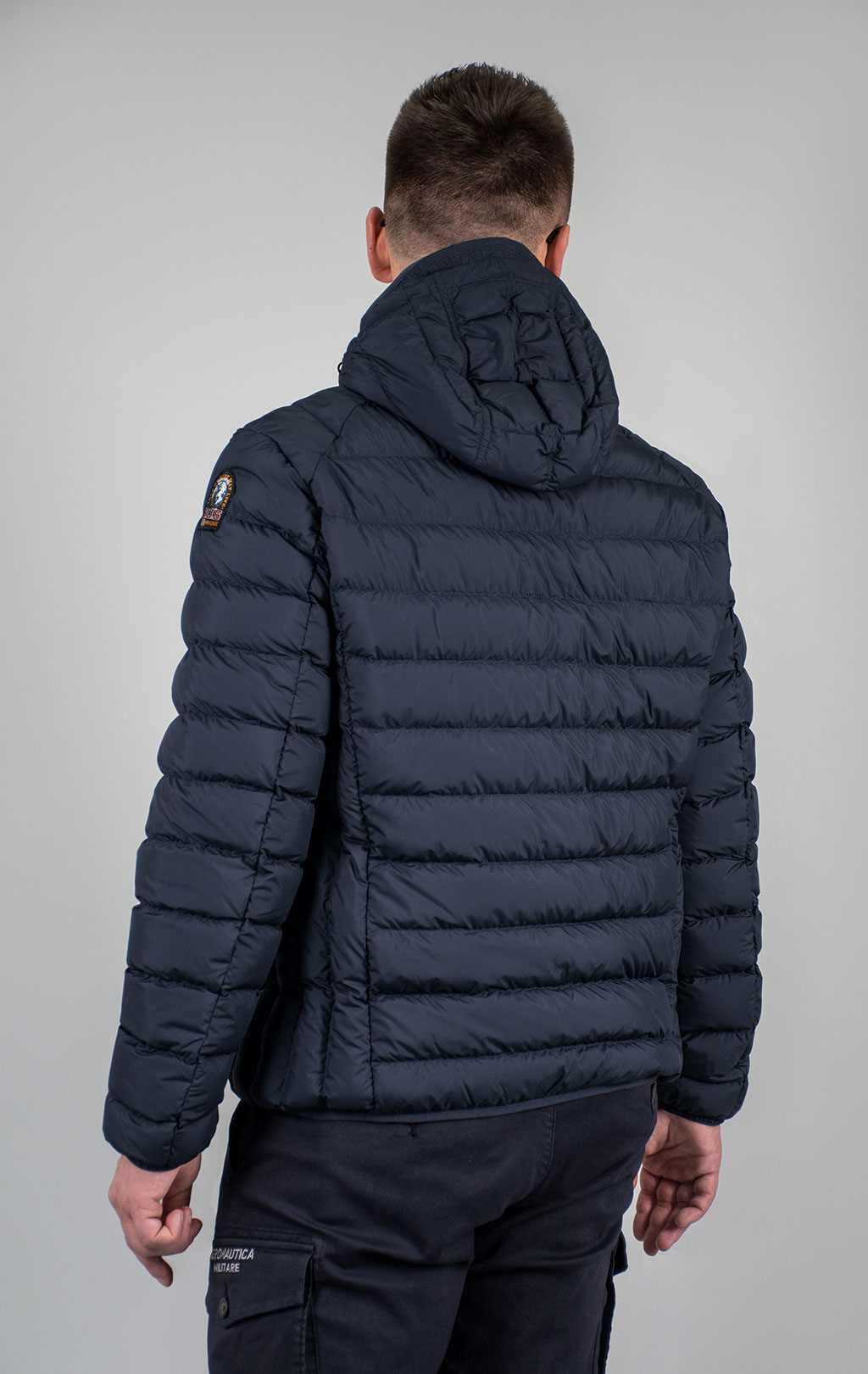 Куртка-пуховик лёгкая PARAJUMPERS LAST MINUTE FW 24/25 blue navy 