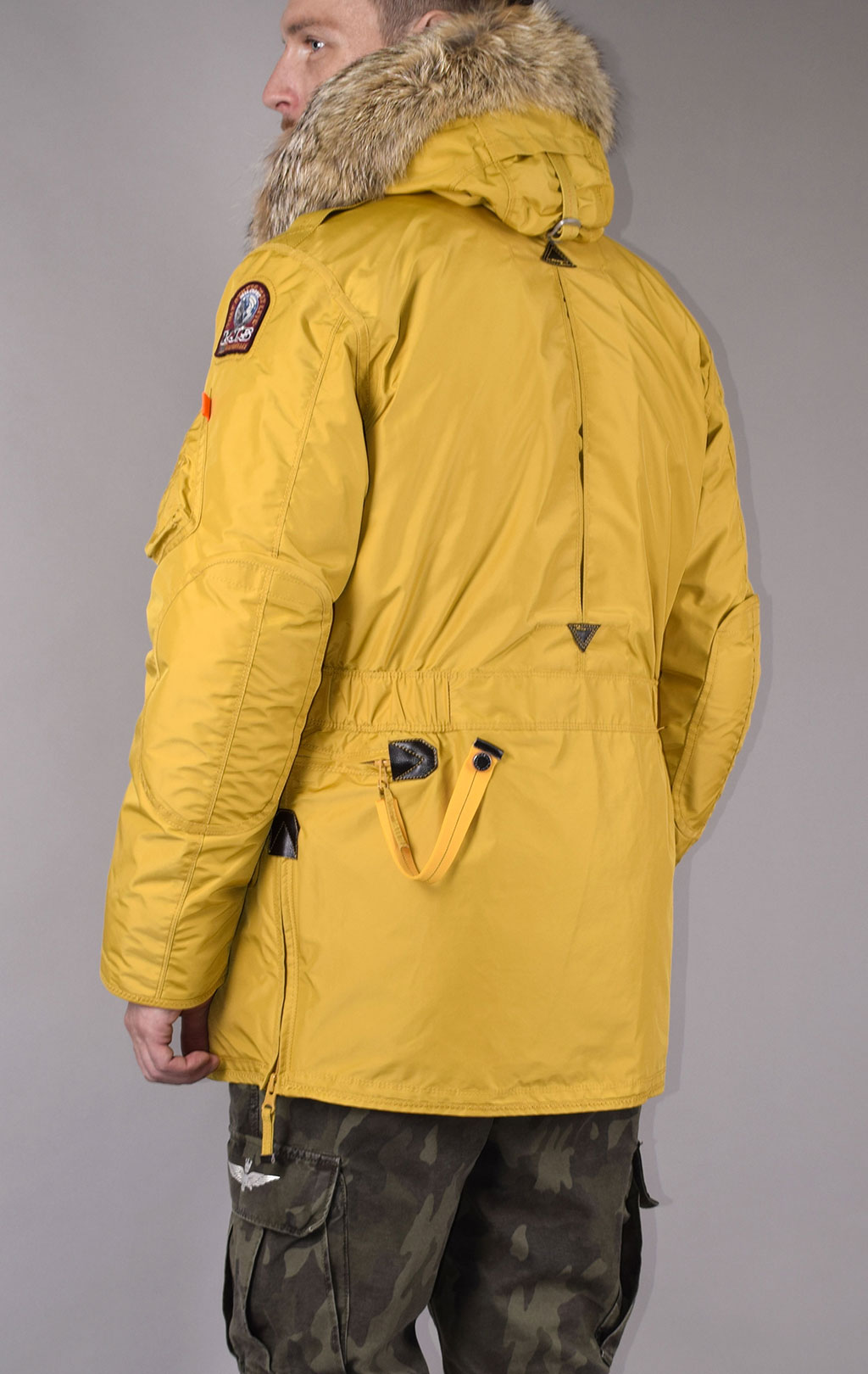 Аляска-пуховик PARAJUMPERS KODIAK FW 19/20 mustard 