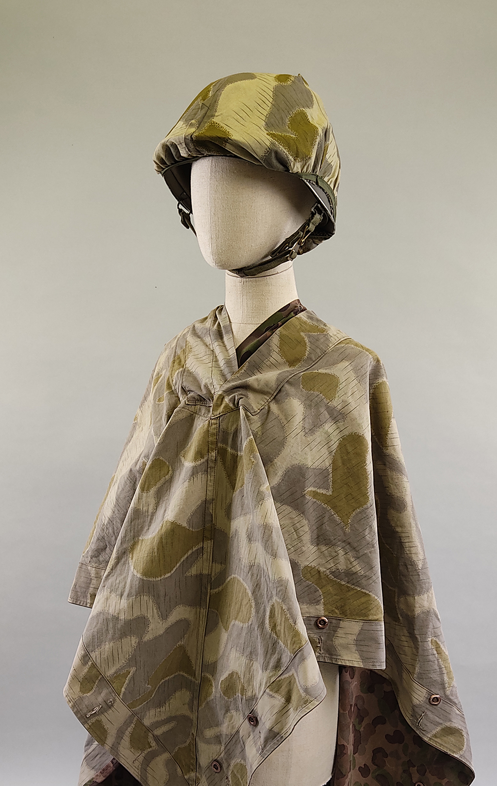 Плащ-палатка WW-II camo б/у Австрия