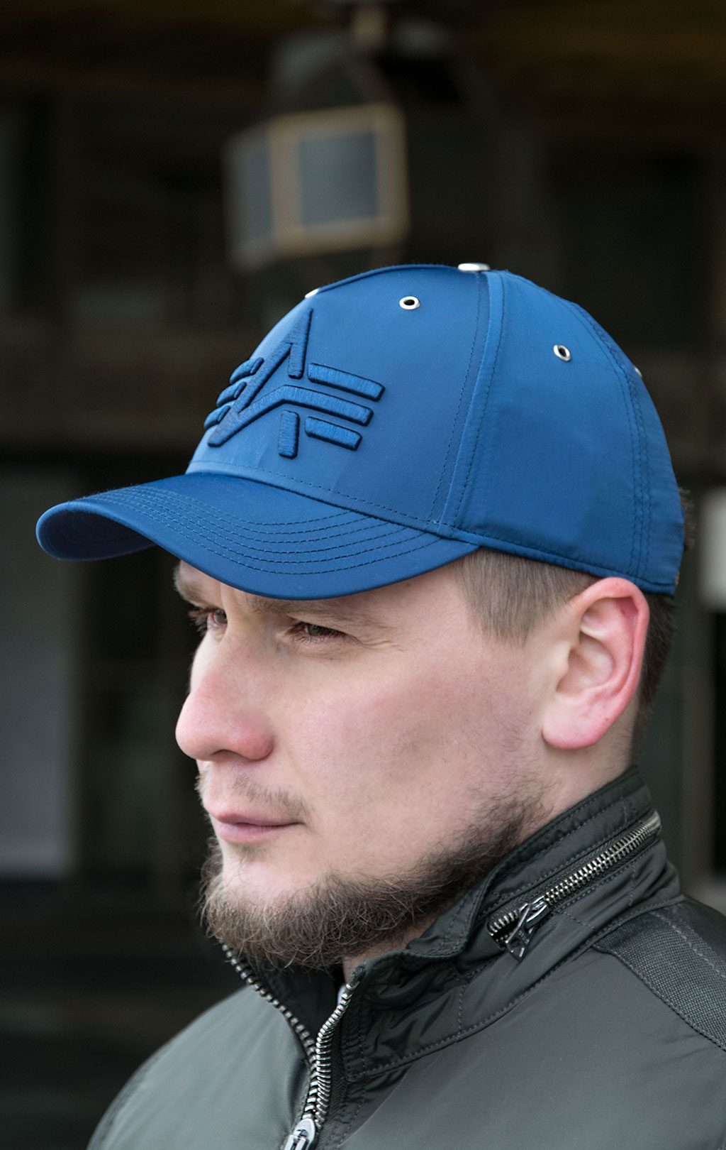 Бейсболка ALPHA INDUSTRIES FLIGHT CAP rep. blue 