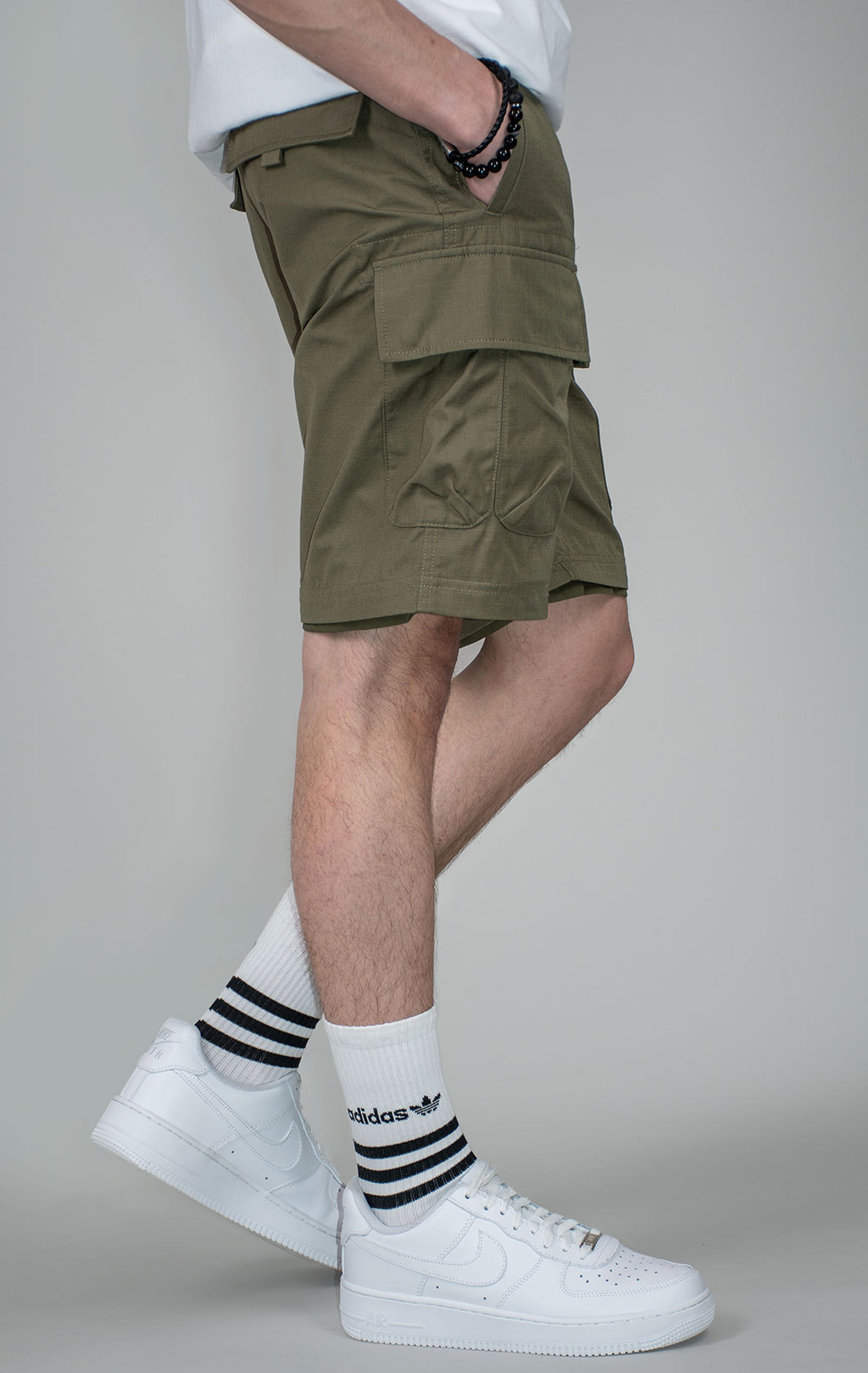 Брюки-шорты ALPHA INDUSTRIES CONVERTIBLE CARGO PANT SS 24 m OG-107 green 