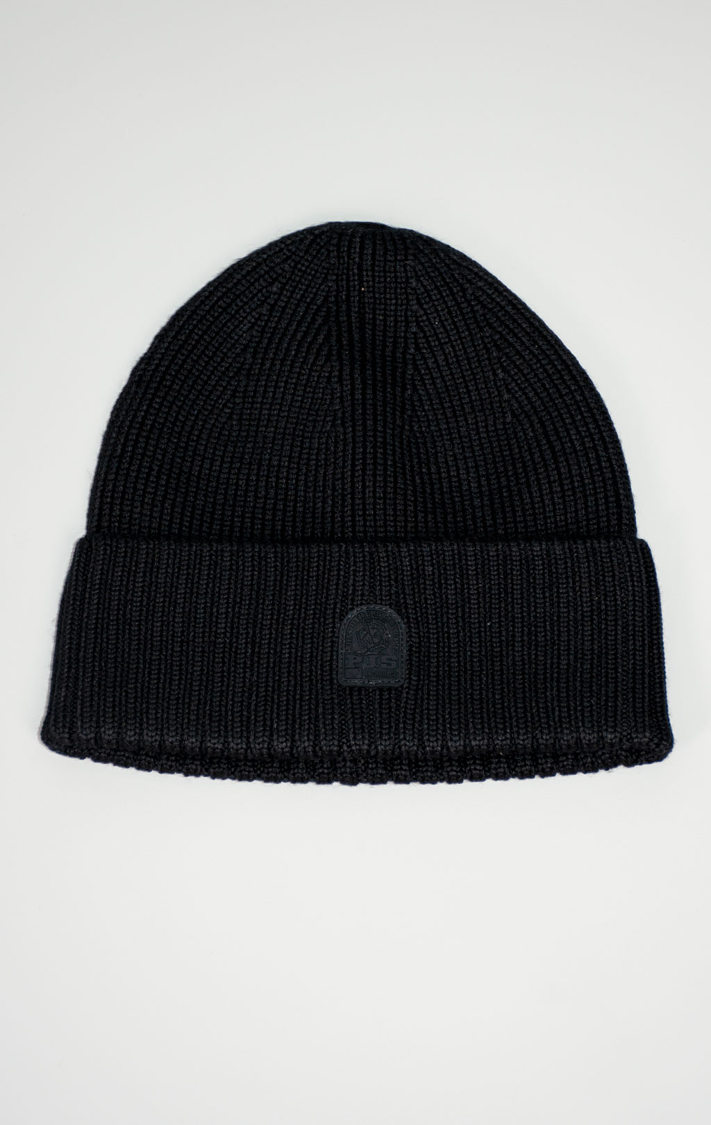 Шапка вязаная PARAJUMPERS PLAIN BEANIE FW 25/26 black 