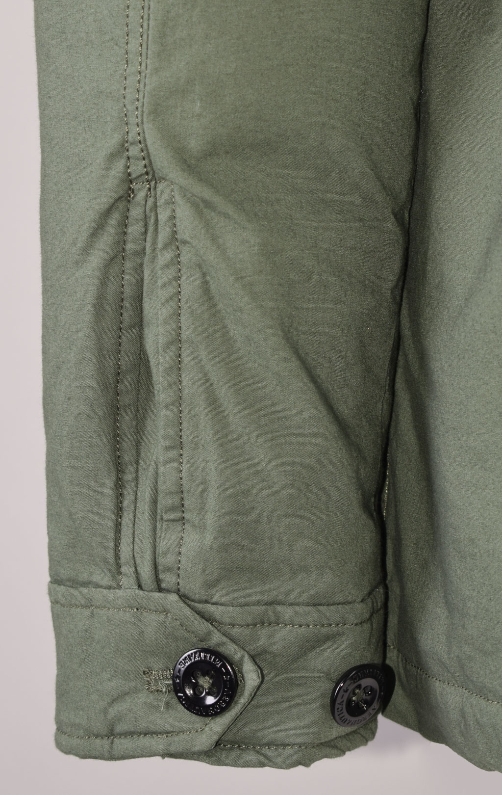 Куртка AERONAUTICA MILITARE M-65 SS 23 m/TR verde mililtare (AB 2058) 