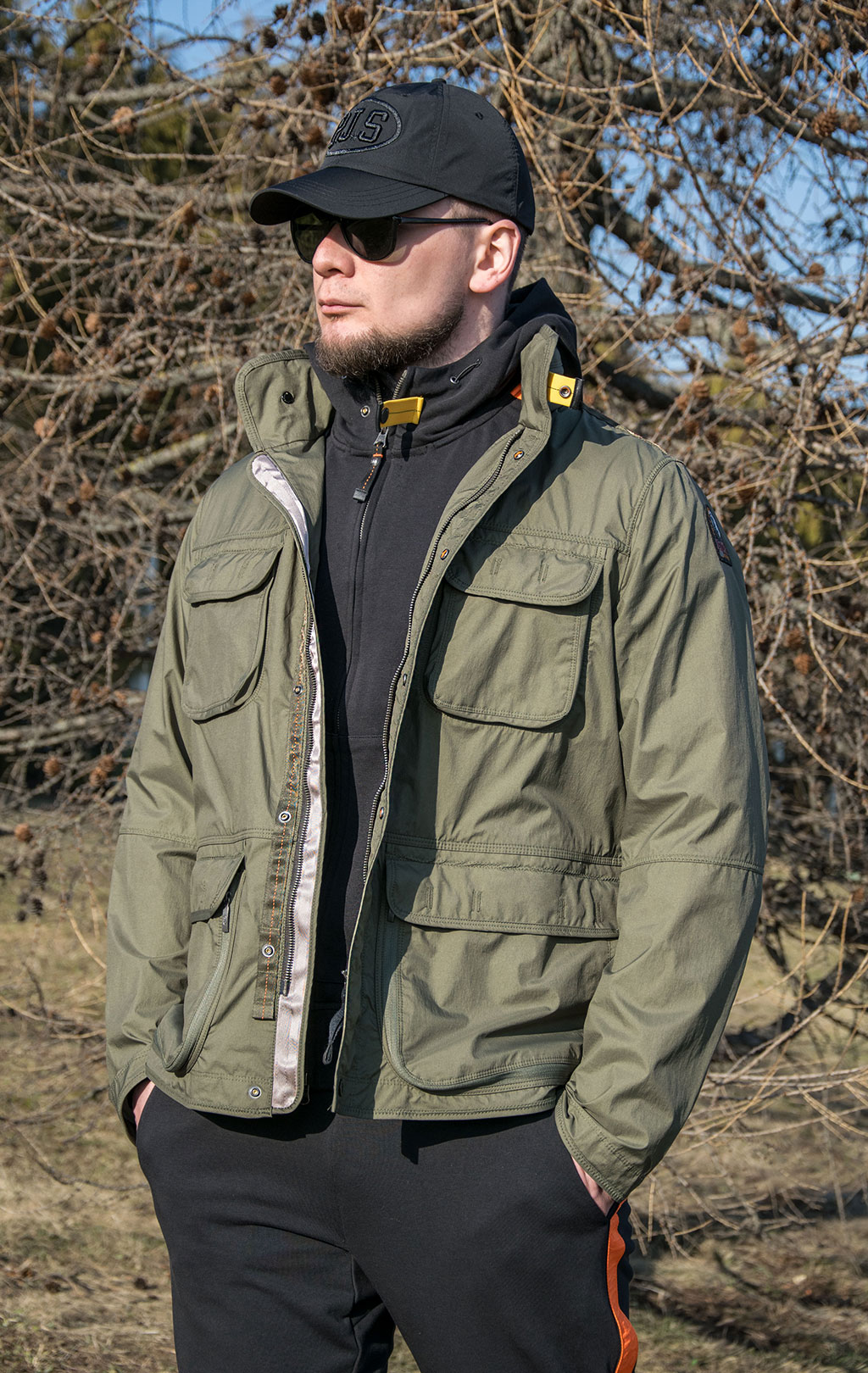 Ветровка PARAJUMPERS DESERT M-65 SS 22 fisherman 