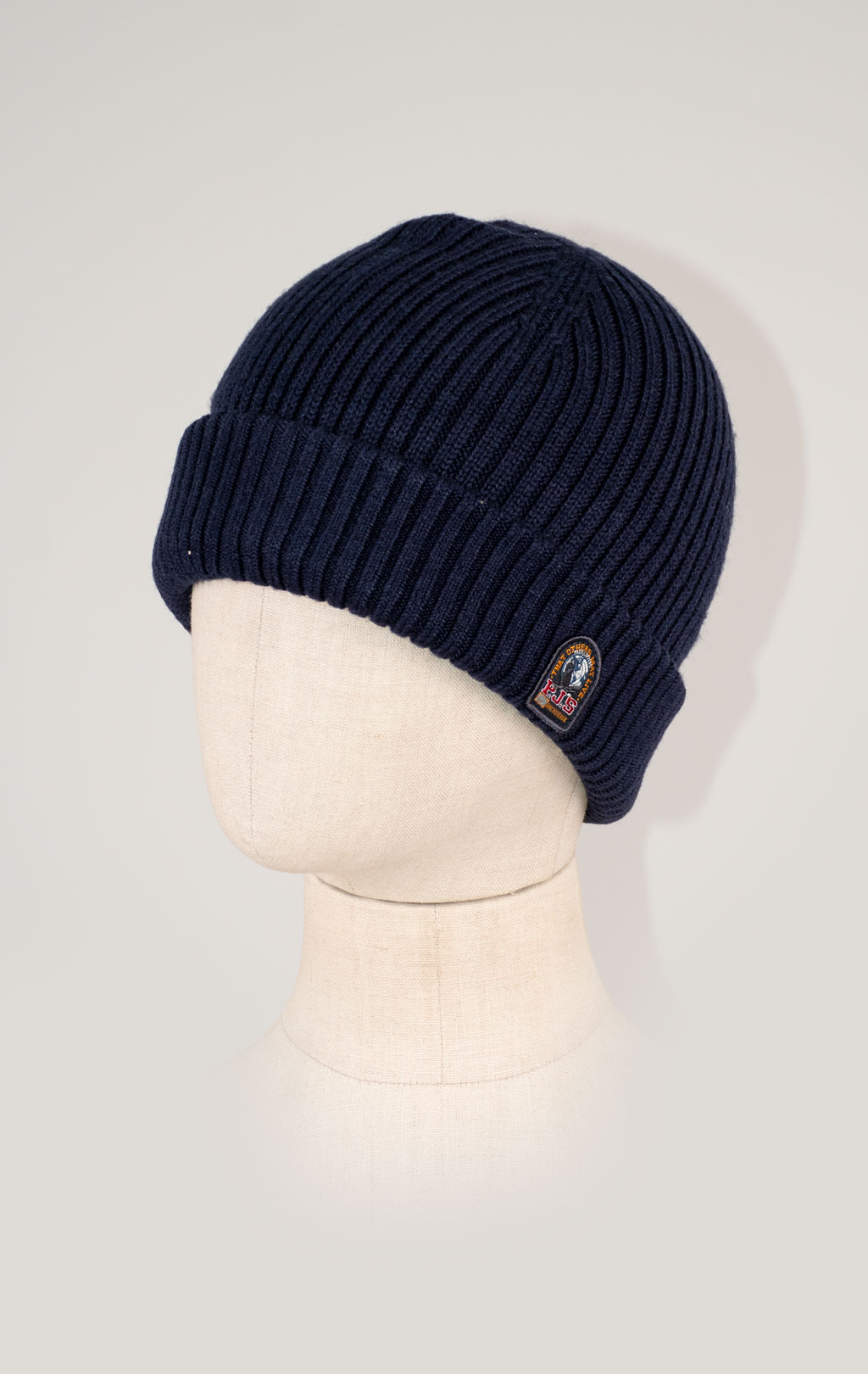 Шапка вязаная PARAJUMPERS RIB HAT FW 25/26 blue navy 