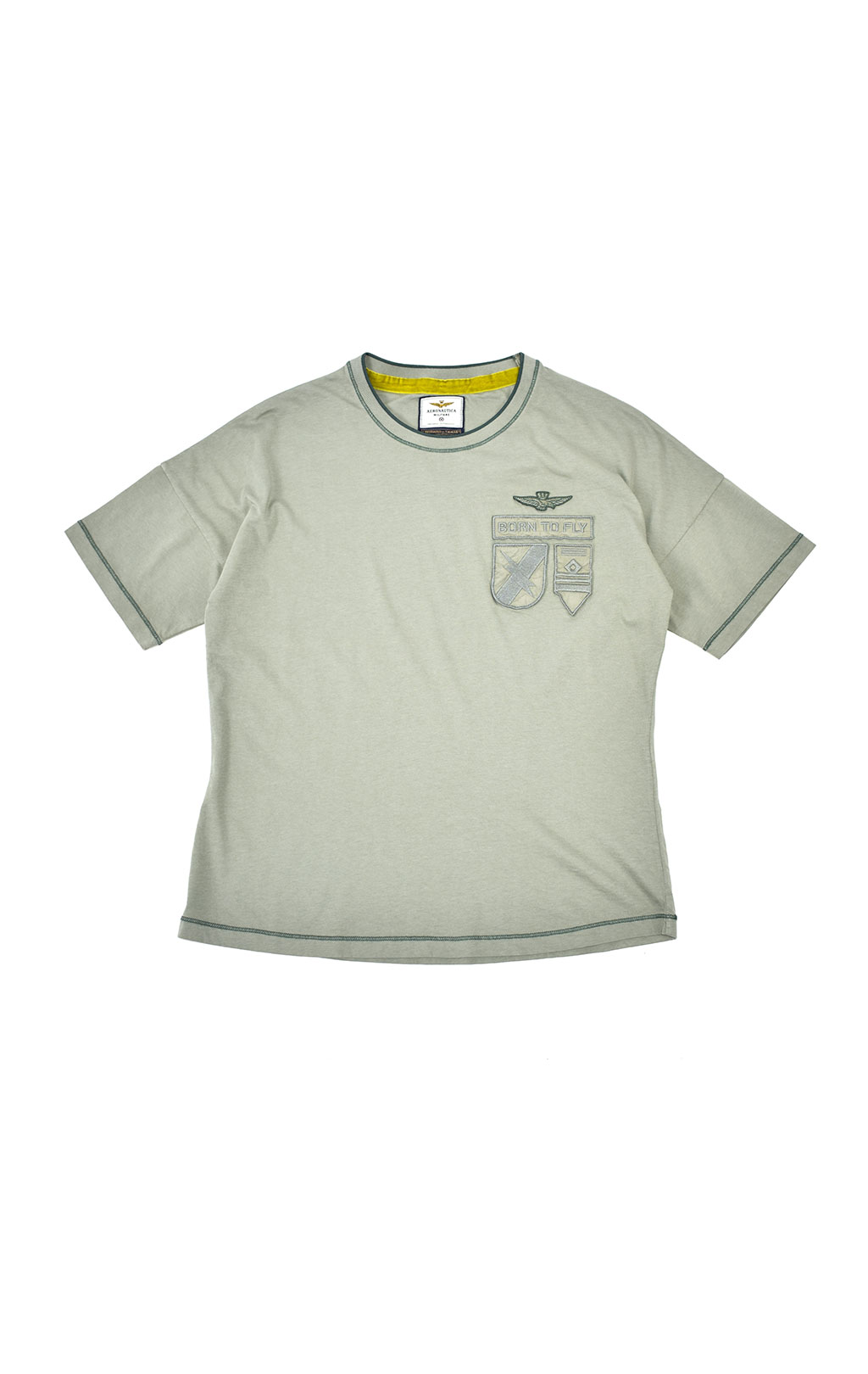 Женская футболка AERONAUTICA MILITARE FW 21/22/PT salvia (TS 1927) 