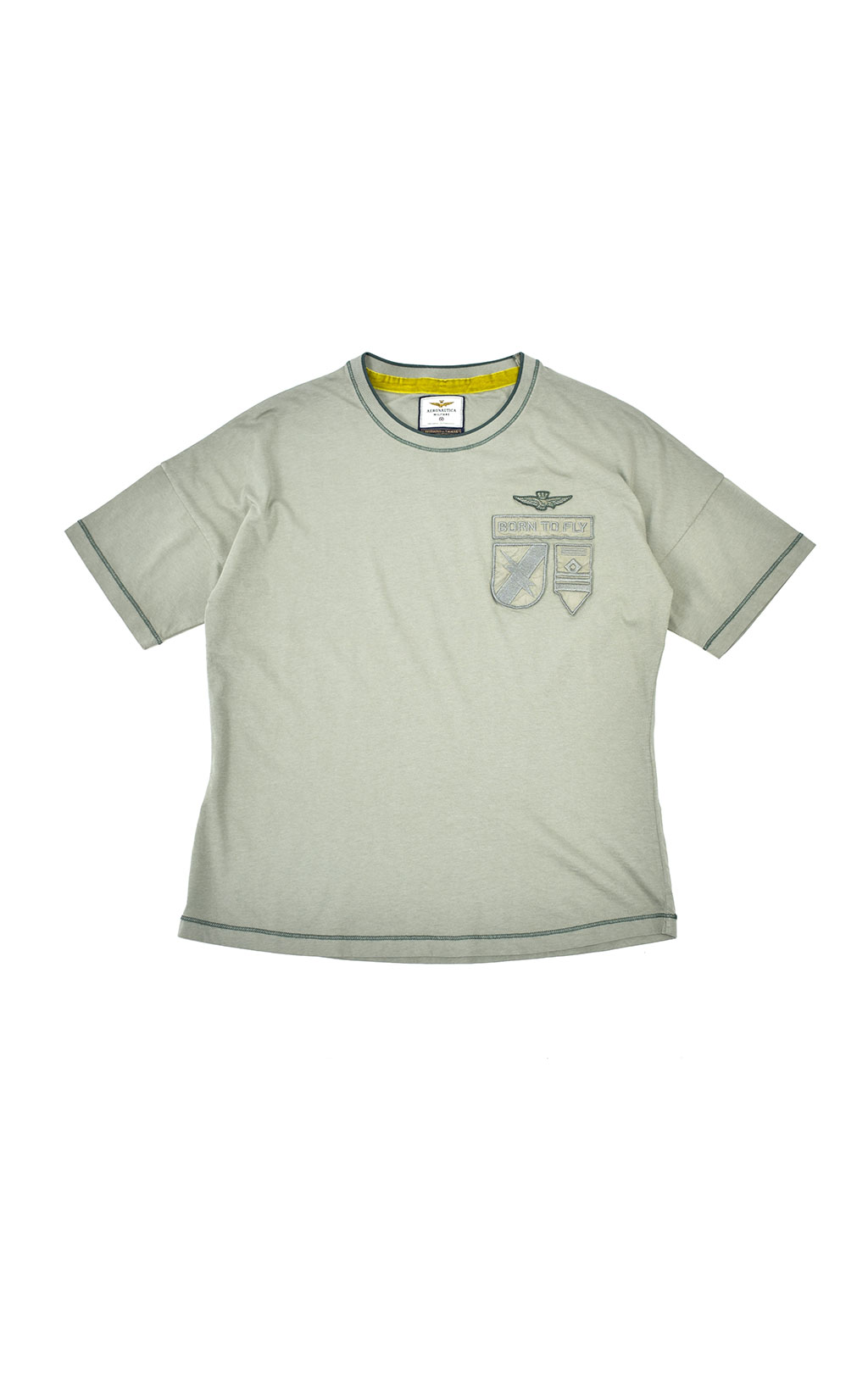 Женская футболка AERONAUTICA MILITARE FW 21/22/PT salvia (TS 1927) 
