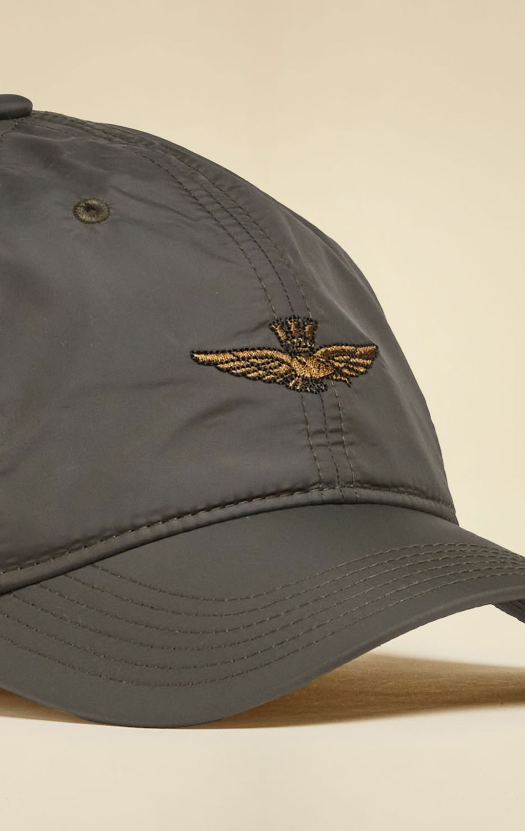 Бейсболка AERONAUTICA MILITARE FW 25/26/CN dark olive (HA 1230) 