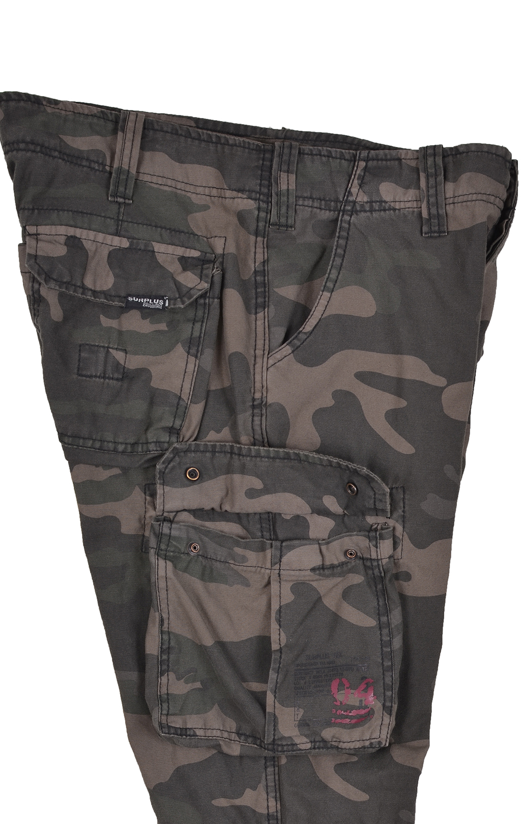 Брюки-карго Surplus AIRBORNE SLIMMY camo black 