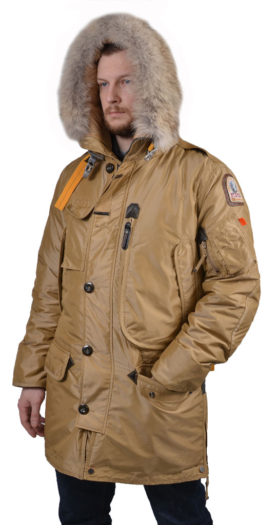 Аляска-пуховик PARAJUMPERS KODIAK honey 