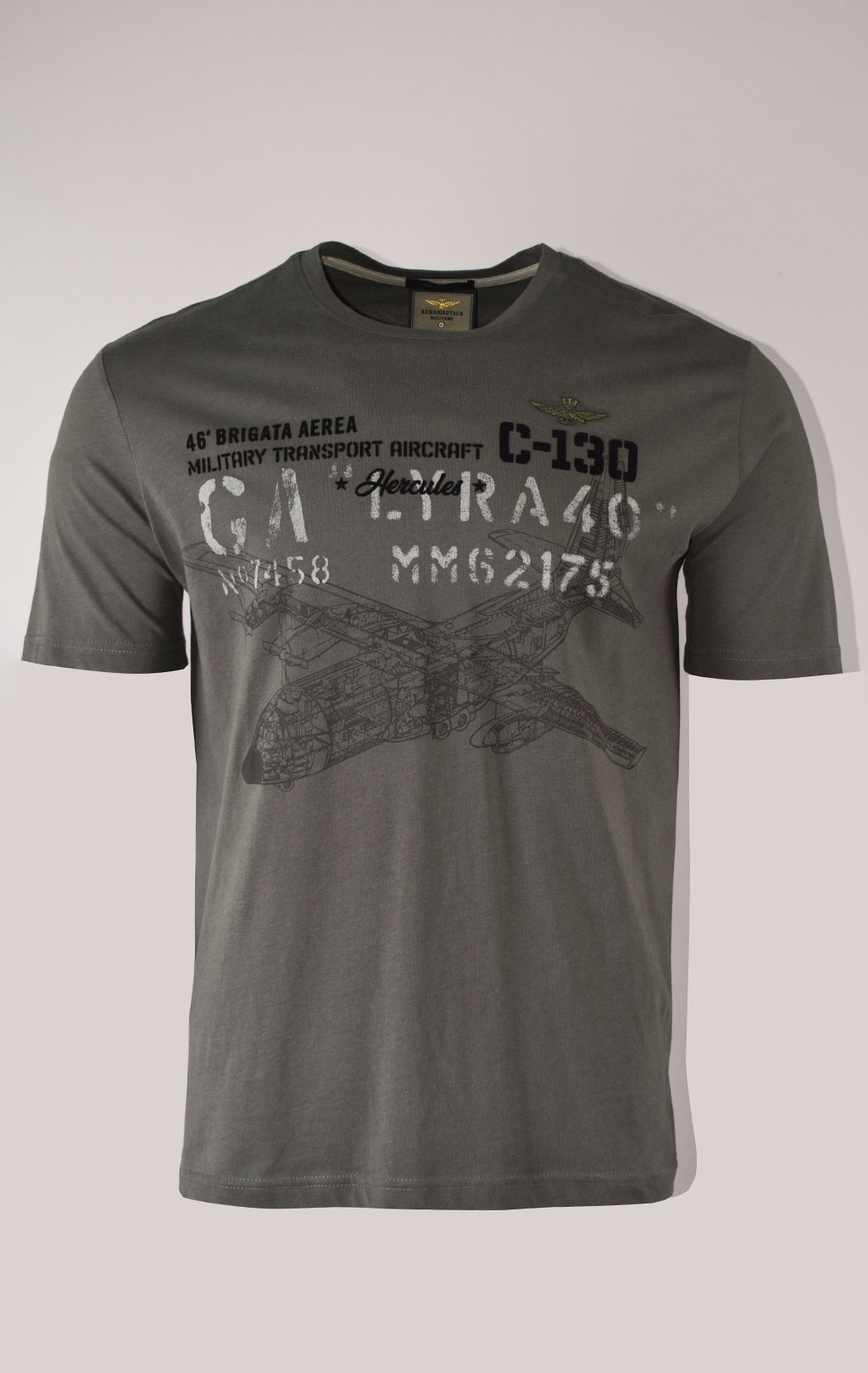 Футболка AERONAUTICA MILITARE FW 23/24/BD dark green (TS 2146)