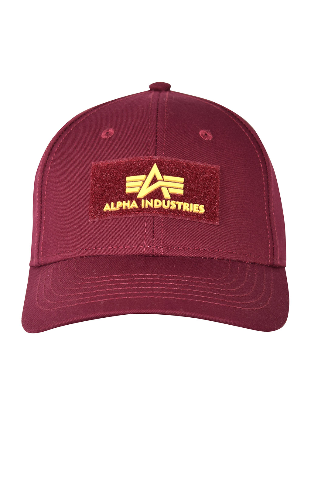 Бейсболка ALPHA INDUSTRIES VELCRO CAP II burgundy 