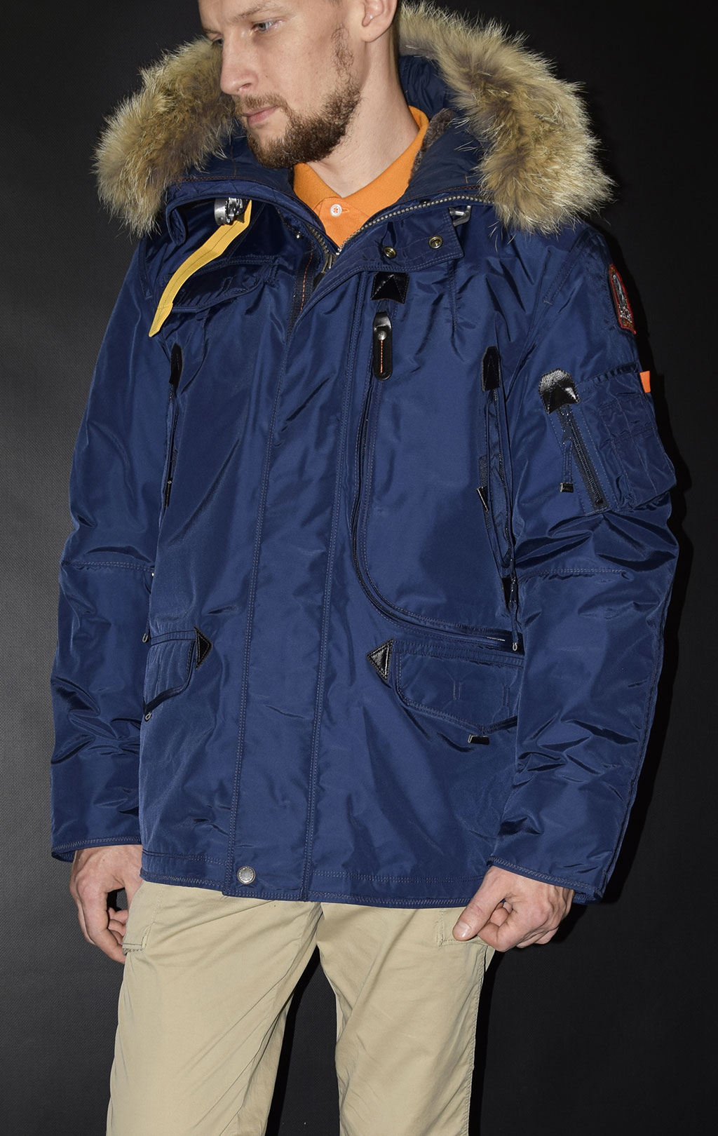 Аляска-пуховик PARAJUMPERS RIGHT HAND cadet blue 