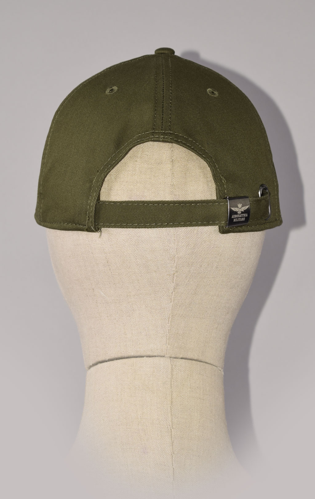 Бейсболка AERONAUTICA MILITARE SS 23/CN verde militare (HA 1136)