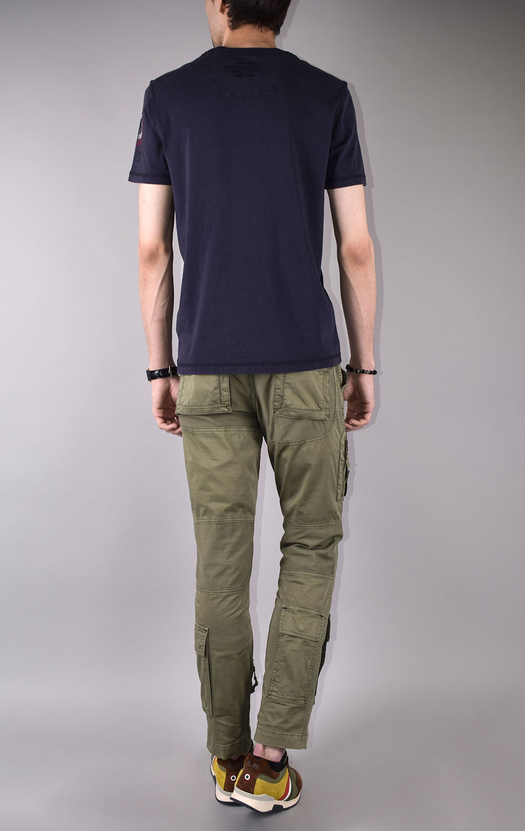 Футболка AERONAUTICA MILITARE SS 20/IN blue navy (TS 1730) 