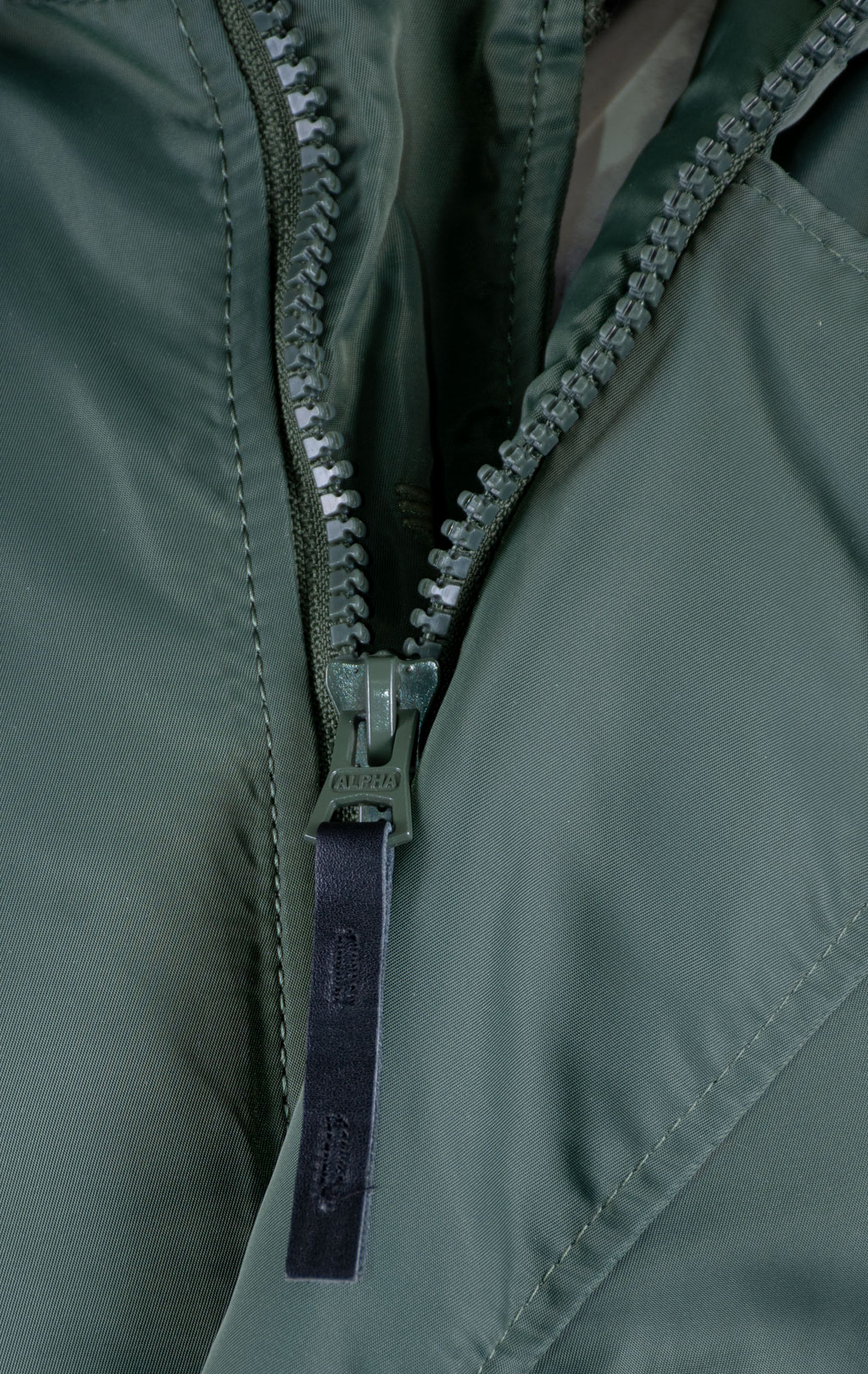 Аляска ALPHA INDUSTRIES CLASSIC N-3B натур. мех sage green 