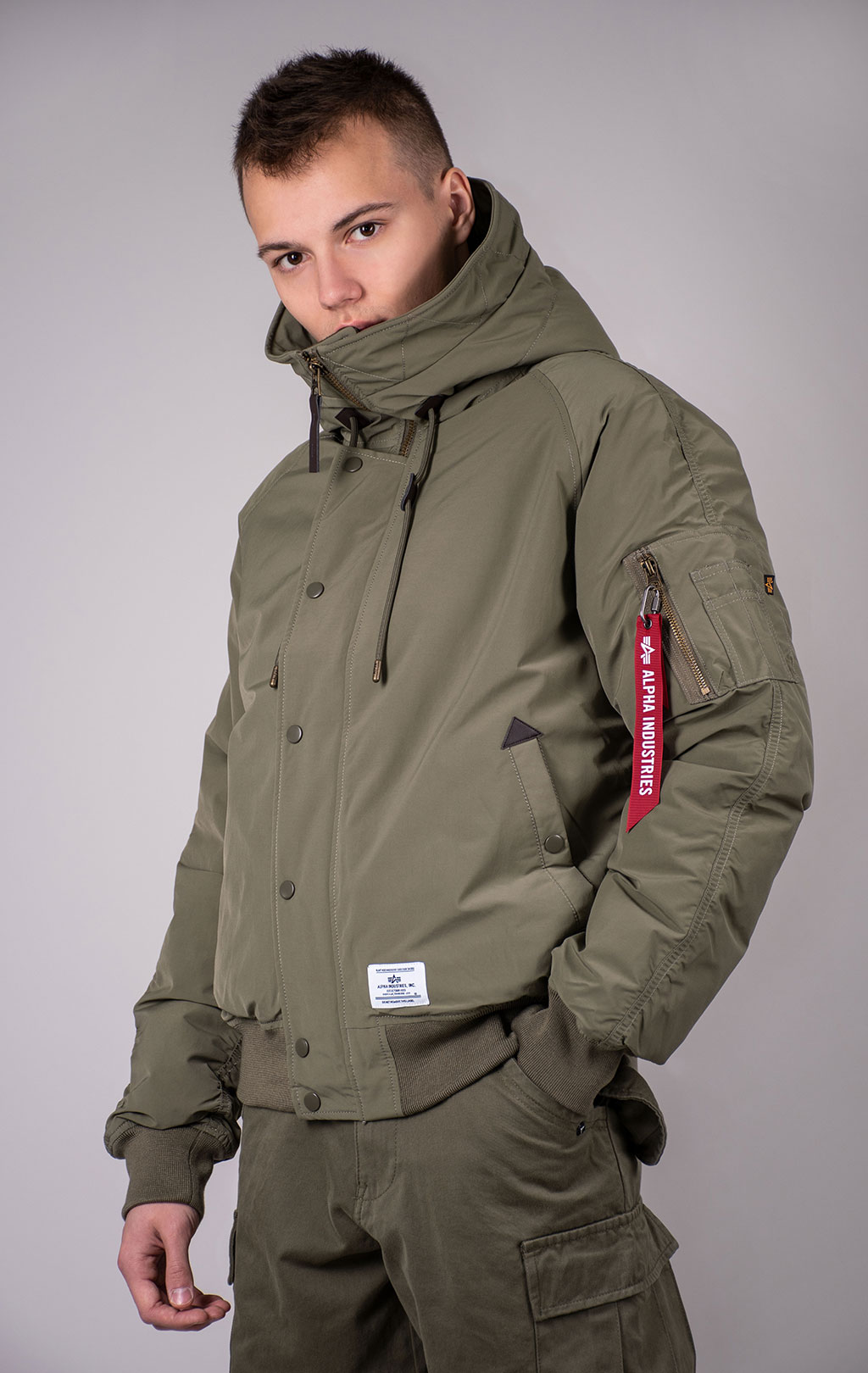 Аляска ALPHA INDUSTRIES ALTITUDE N-2B FW 24/25 OG-107 green 